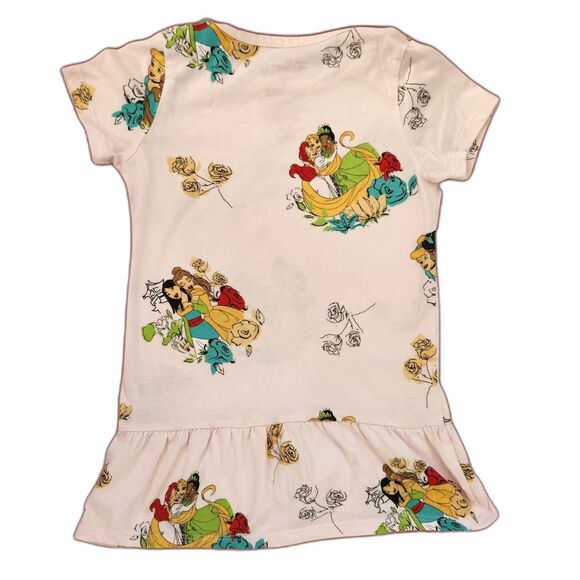 Disney Other - 5 Toddler Disney Princess Girls Kids Size peplum Tops cinderella belle ariel